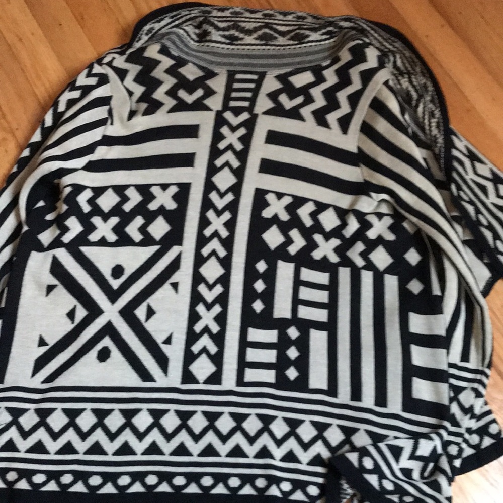 Pattern open cardigan - Picture 4 of 5